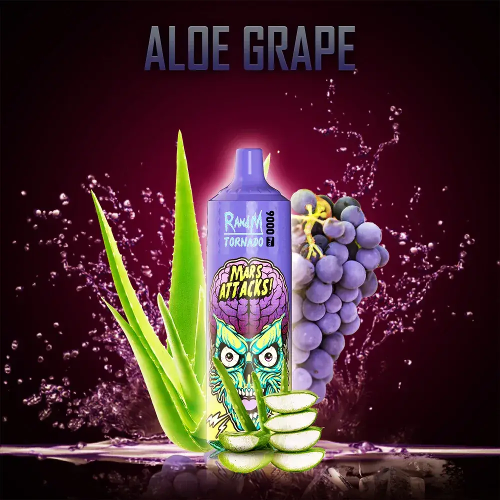 RandM 9000 - Aloe Grape 