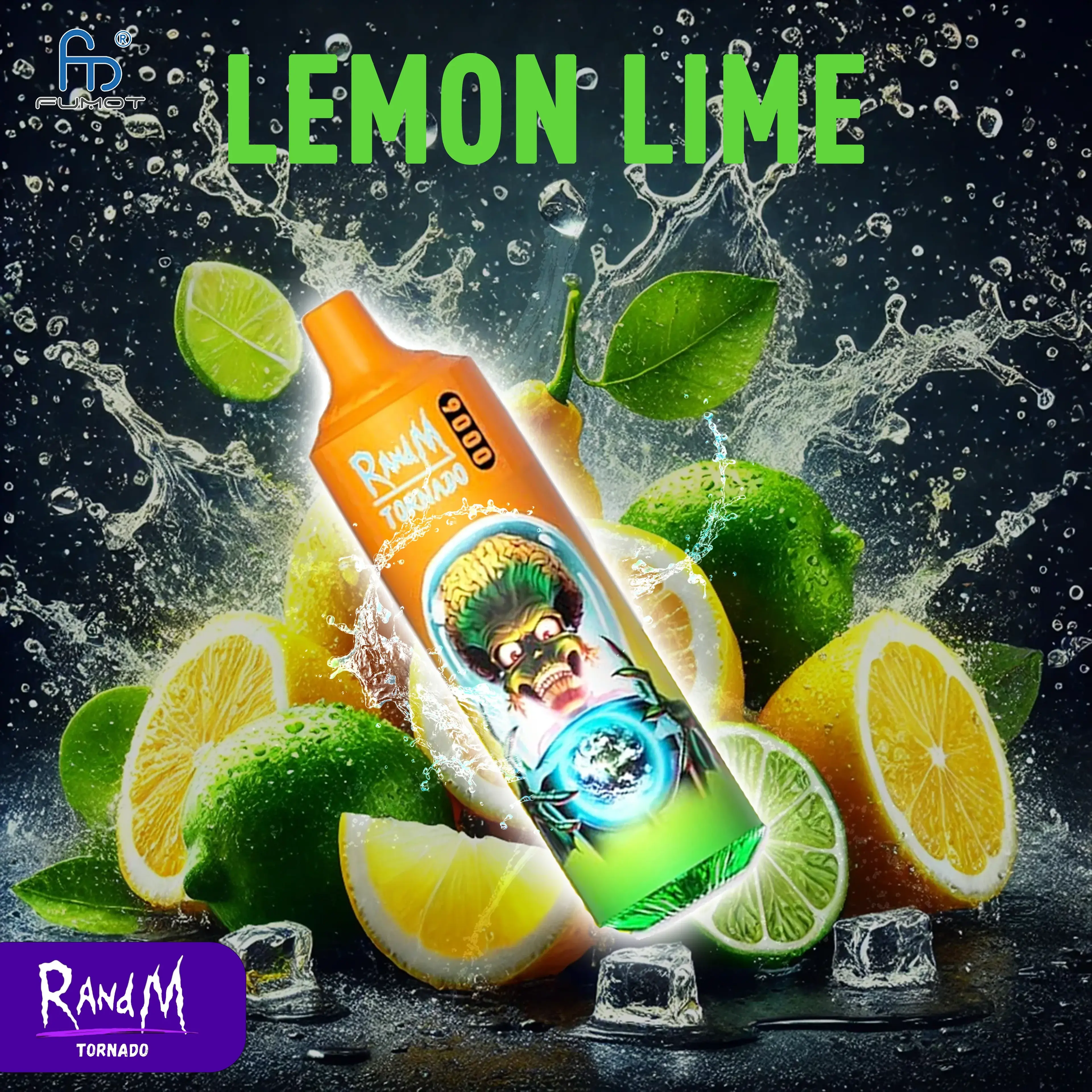 RandM 9000 - Lemon & Lime