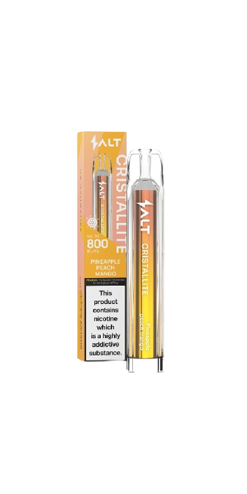 SALT CRISTALLITE Lite Disposable Vape -  Pineapple Peach Mango 