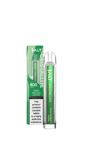 SALT CRISTALLITE Lite Disposable Vape - Fresh Menthol Mojito 