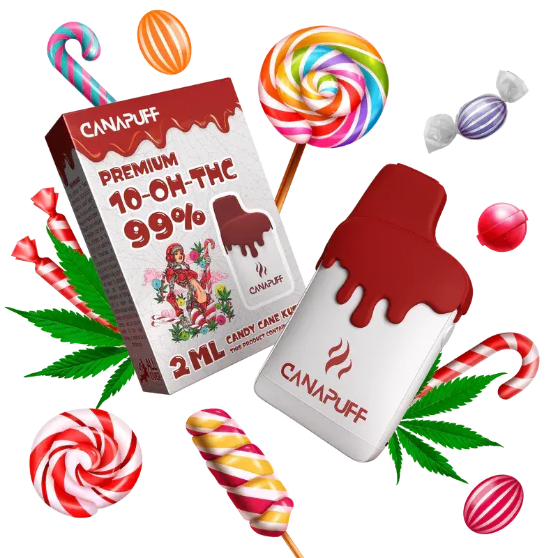  10-OH-THC - Canapuff - Candy Cane Kush 