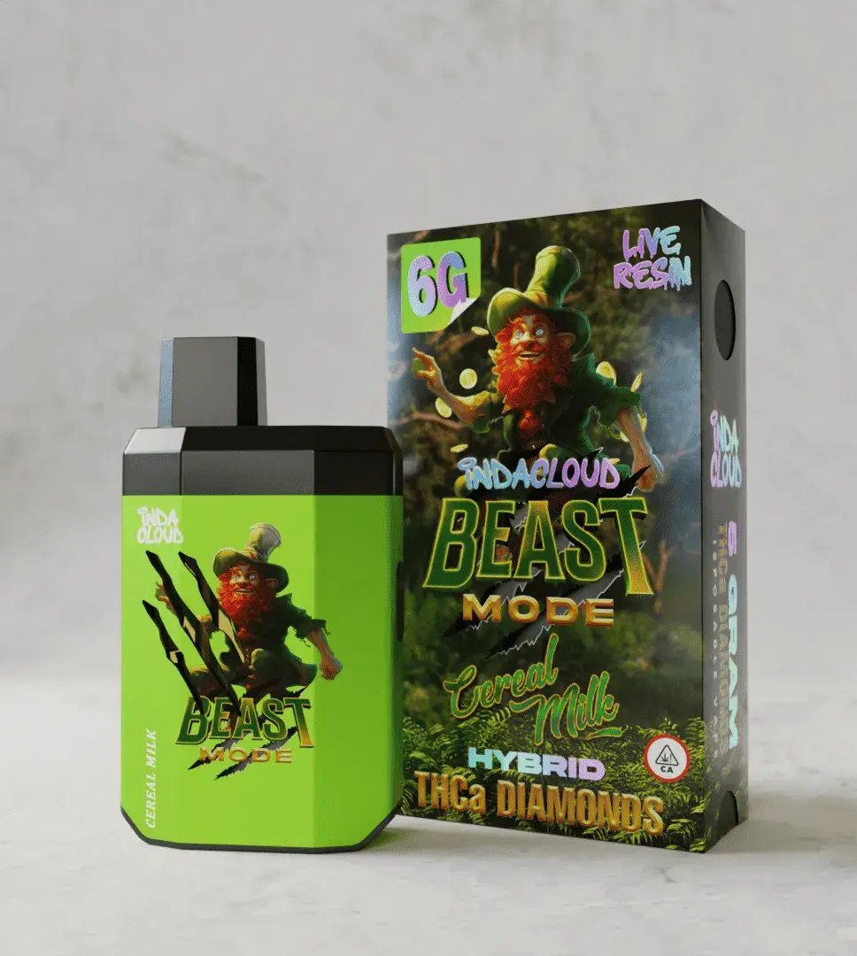 Beast Mode THCa Diamonds Vape - Cereal Milk