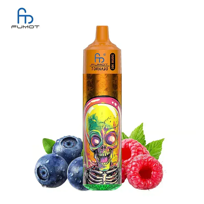 Fumot RandM Tornado 30000 Music Disposable - Blueberry Raspberry