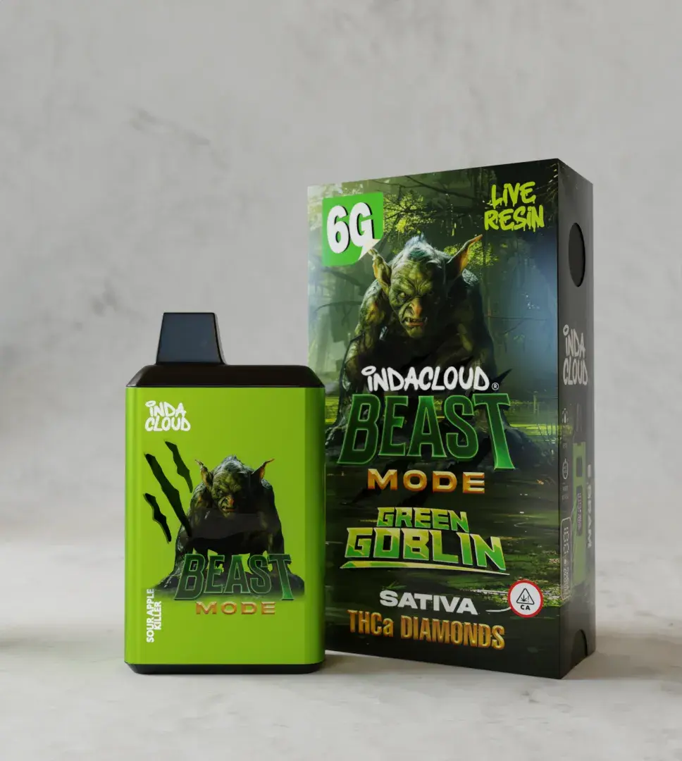 Beast Mode THCa Diamonds Vape - Green Goblin