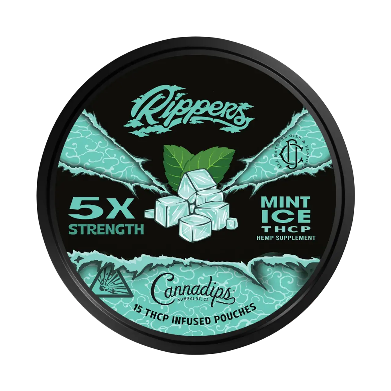 5X THCP Cannadips Rippers  - Mint Ice