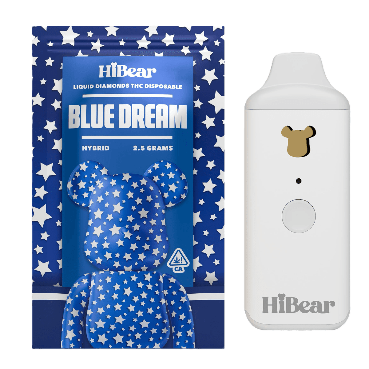 HiBear Premium THC Disposable Vape (2.5ml) - Blue Dream