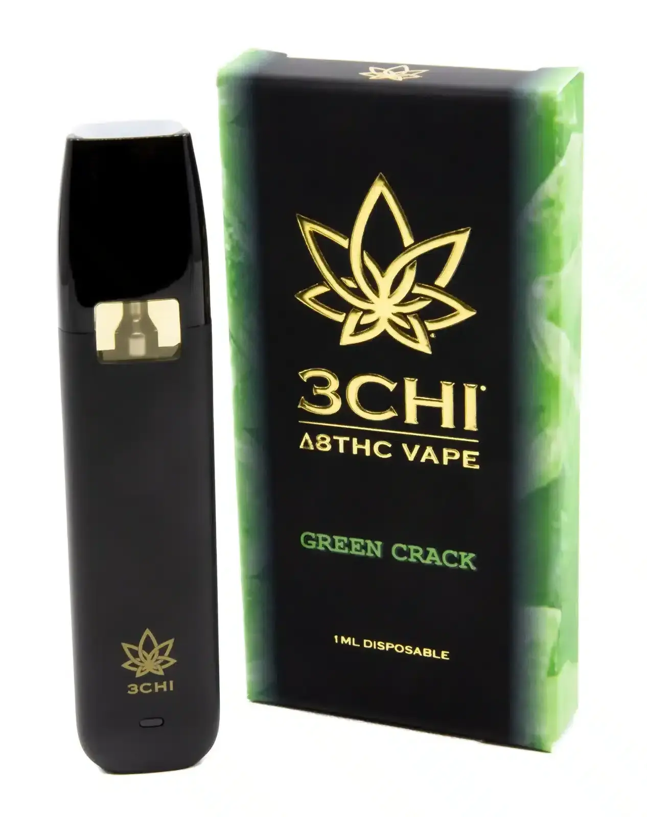 3CHI Delta 8 Disposable Vape - Green Crack