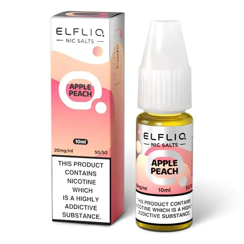 ELFBAR ELFLIQ nNic Salts  - Apple Peach