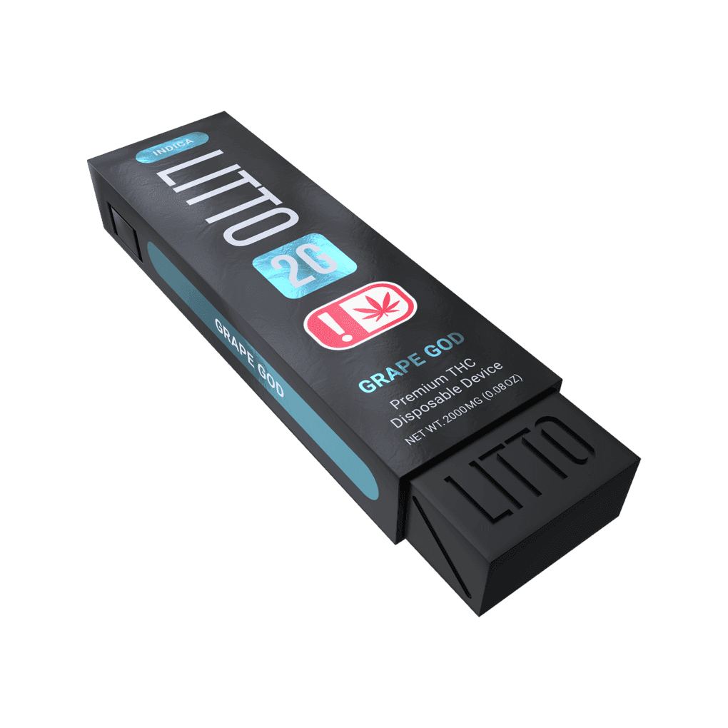 Litto Disposable Vape – 2 Gram - Grape God (Indica)