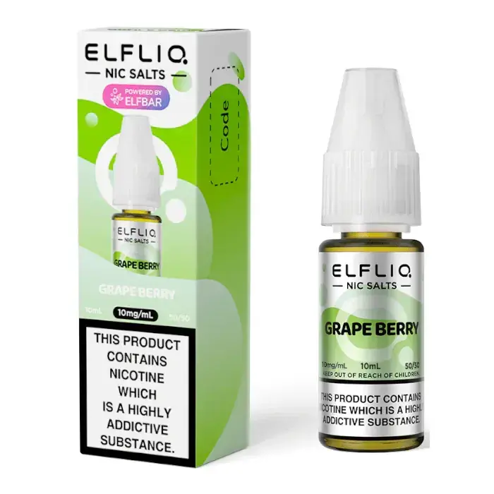 ELFBAR ELFLIQ nNic Salts  - Grape Berry