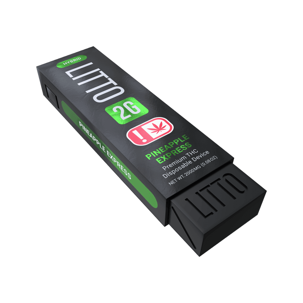 Litto Disposable Vape – 2 Gram - Pineapple Express (Hybrid)