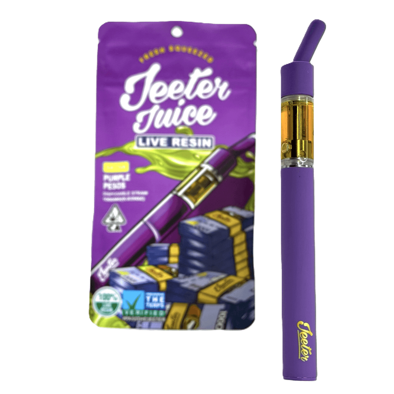 Jeeter Juice THC Disposable Vape - Purple Pesos