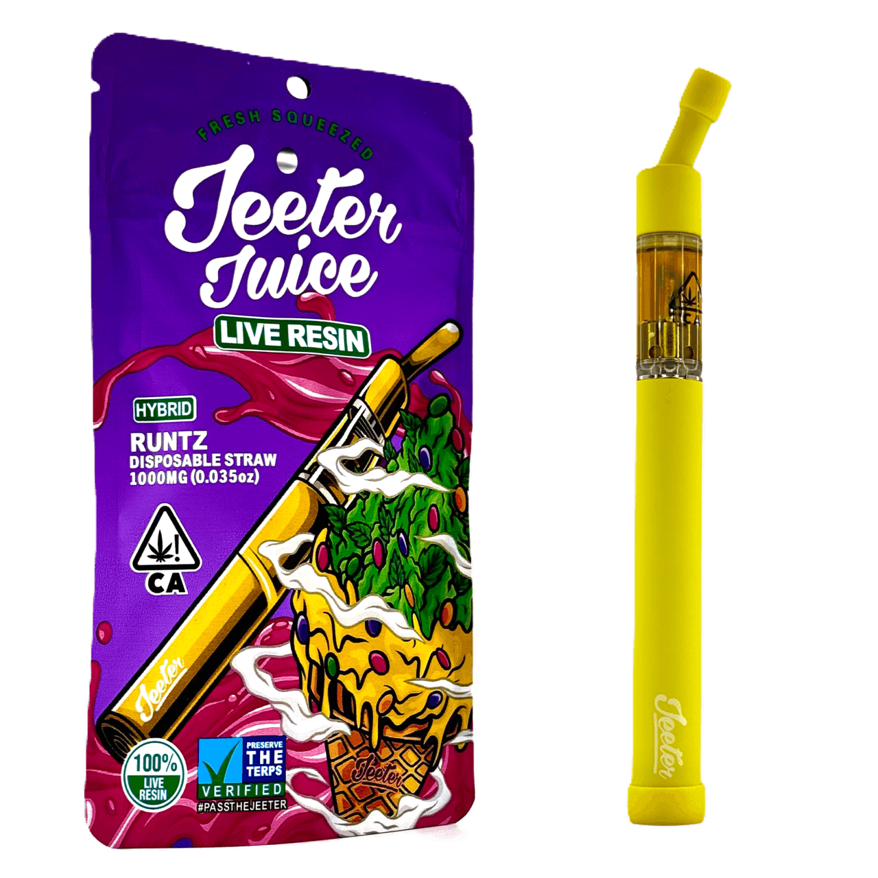 Jeeter Juice THC Disposable Vape - Runtz
